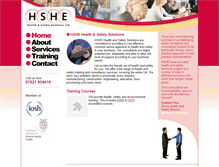 Tablet Screenshot of hshe.co.uk